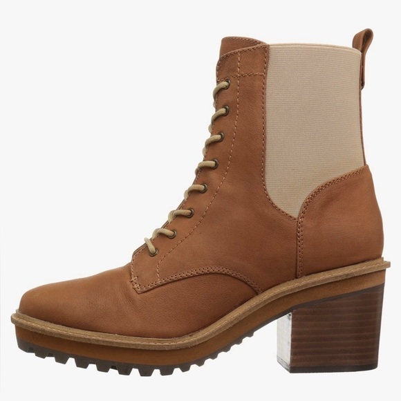 ANTHROPOLOGIE X KELSI DAGGER BROOKLYN PARKWAY ANKLE COMBAT BOOT SIZE 8 - Picture 2 of 8